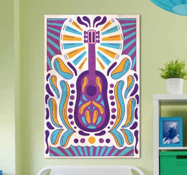 Quadro de música Motivos musicais - TenStickers