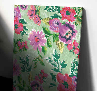 Aplique esta impressão em tela floral em suas paredes para um acabamento impressionante. Com +10. 000 clientes satisfeitos, você está em boas mãos.