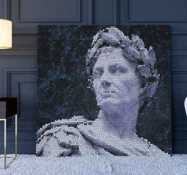 Mergulhe na antiga era romana com estas impressões em tela de mosaico. Impressione sua família e amigos! Entrega ao domicílio!