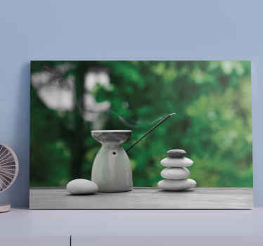 Quadro zen casa de banhozen - TenStickers
