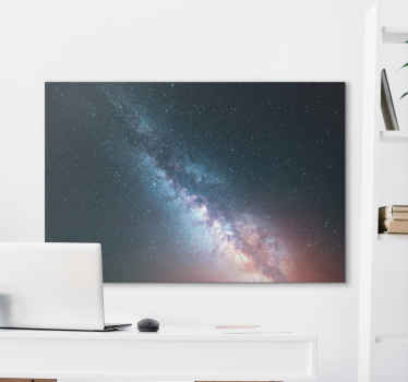 Quadro moderno Estrela céu azul noite - TenStickers