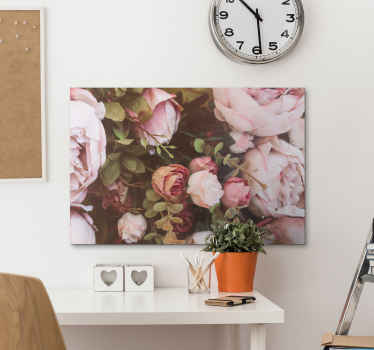 Sua casa irá certamente se beneficiar com a adição desta maravilhosa Vinil decorativoem tela floral. Peça agora! Entrega ao domicílio!