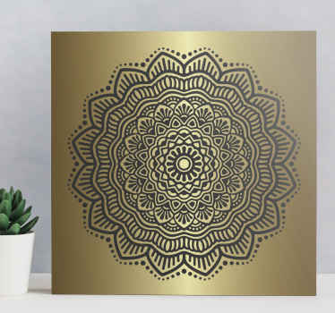 Quadro para hall de entrada Mandala - TenStickers