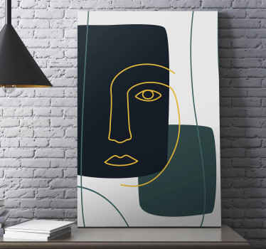 Quadro para escritório Escritório abstrato - TenStickers
