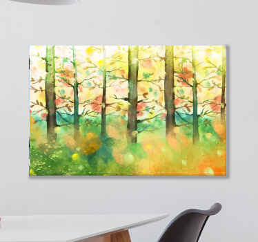 Todos os seus amigos e familiares ficarão com inveja da sua nova peça de decoração com este lindo produto de impressão em tela multicolorida! Compre agora!