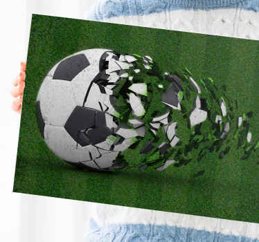 Quadro juvenil Campo de futebol - TenStickers