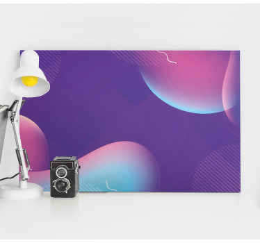 Quadro de arte Gradientes fluidos de arte moderna - TenStickers