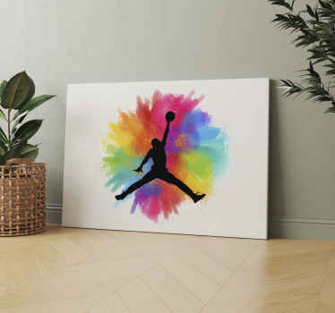 Quadro juvenil Michael jordan legal basquete - TenStickers