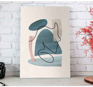 Quadro para escritório Litografia elegante - TenStickers