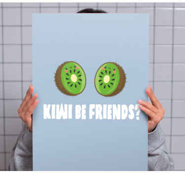 Belas citações engraçadas da arte da parede de kiwis impressões de citações para fornecer atenção encantadora em qualquer lugar em casa. Compre online agora para recebê-lo em breve no seu endereço