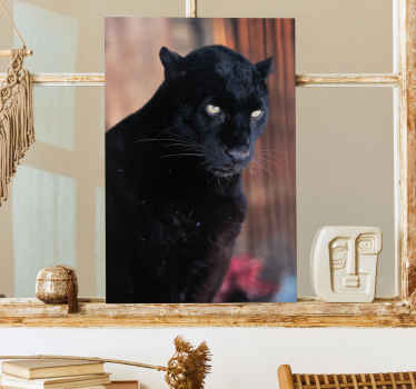 Quadro 3D Perseguição de leopardo - TenStickers