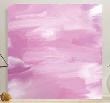 Quadro para quarto Pintura rosa pastel - TenStickers
