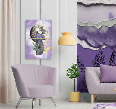 Quadro Decorativo de arte Colagem digital - TenStickers