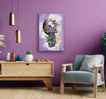 Quadro Decorativo de arte Colagem digital - TenStickers