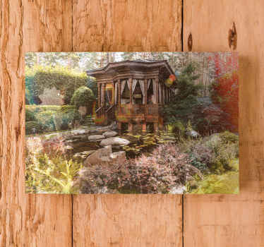 Quadro de paisage Cottagecore vintage pierk - TenStickers