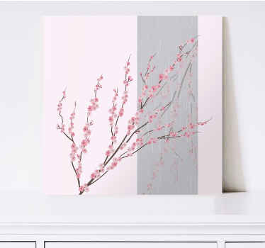 Quadro de arte Floração estética de cor clara - TenStickers