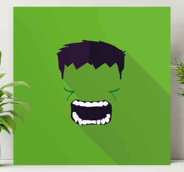 Quadros de super heróis Super-herói verde - TenStickers