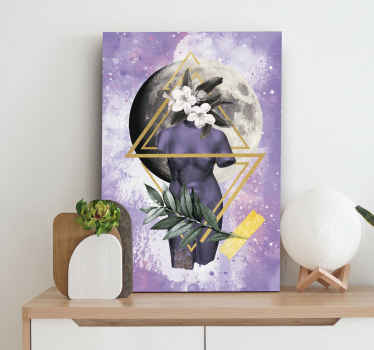 Quadro Decorativo de arte Colagem digital - TenStickers