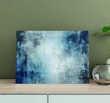 Quadro decorativo para sala pintura abstrata - TenStickers