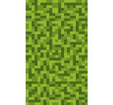 Autocolante para móveis design de jogo quadrado verde - TenStickers