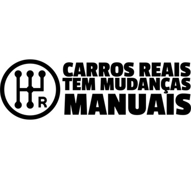 Vinil Autocolante Carros Reais Mudanças Manuais - TenStickers