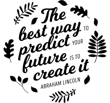 Autocolantes textos Abraham Lincoln - TenStickers