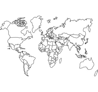 O planisfério moderno é  a solução perfeita para fãs de geografia que pretendem modernizar a sua casa! O toque final que a sua casa está a precisar!