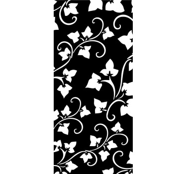 Autocolante para janelas galhos florais - TenStickers