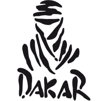 Sticker decorativo logótipo Dakar - TenStickers