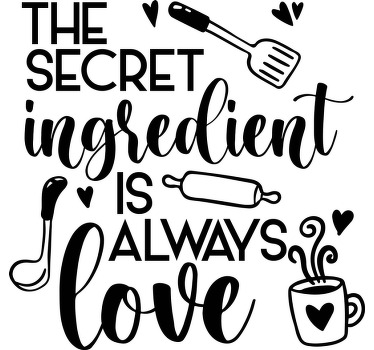 Autocolante de lar citação de amor - TenStickers