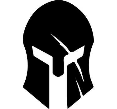Autocolante para motas produtode capacete romano - TenStickers