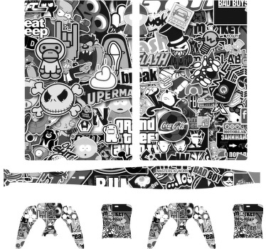 Autocolante Skin para ps5 Bombear - TenStickers