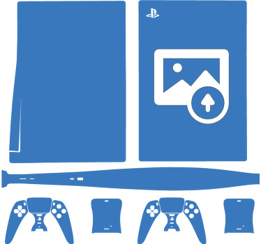 Autocolante Skin para PS5 Ps5 personalizável - TenStickers