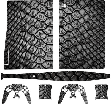 Autocolante Skin para PS5 Pele de aligator ps5 - TenStickers