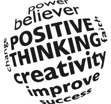 Autocolantes decorativos de motivação pessoal Crente poderoso mel - TenStickers