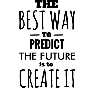 Adesivo prever o futuro - TenStickers