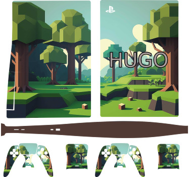 Autocolante de videojogos cubos de videogame personalizados - TenStickers