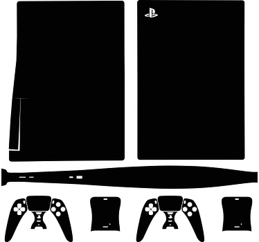 Autocolante Skin PS5 pele monocolor - TenStickers