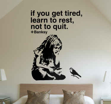 Vinil autocolante learn rest - TenStickers