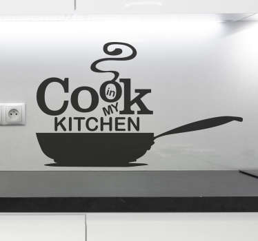 Vinil para cocina cook - TenStickers