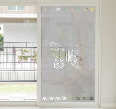 Sticker decorativo com borboletas. Renove a decoração da sua casa com este atrativo vinil autocolante decorativo de borboletas.