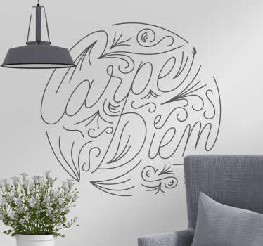 Autocolantes  de motivação pessoal carpe diem - TenStickers