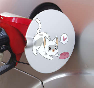 Autocolante com cães e gatos Tanque de Gato - TenStickers