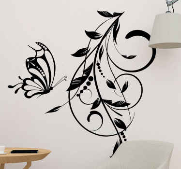 Encomende este sticker de parede da natureza butteryfly hoje e receba-o à sua porta dentro de alguns dias. Traga a natureza para casa hoje!