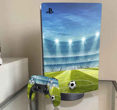 Autocolante Skin para PS5 Estádio de futebol - TenStickers