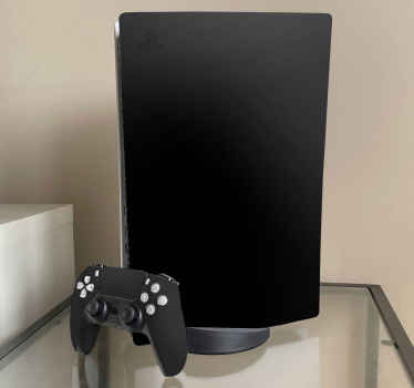 Autocolante Skin para PS5 Pele preta fosca - TenStickers