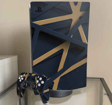Autocolante Skin para PS5 Linhas abstratas entre si - TenStickers