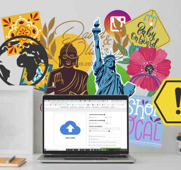 Autocolantes e vinis personalizados - TenStickers