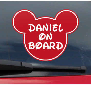 vinil autocolante decorativo a bordo do bebê estilo cartoon funky para decorar em seu veículo para notificar os companheiros de estrada que você tem um filho em seu carro.