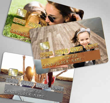 Vinil para cartão multibanco personalizável - TenStickers